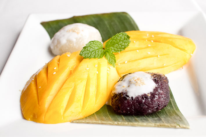 Mango with Sweet Thai Sticky Rice